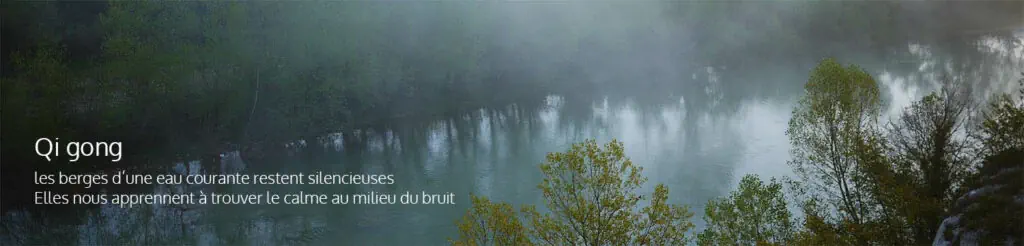 Bandeau Le fil de soie (brume)