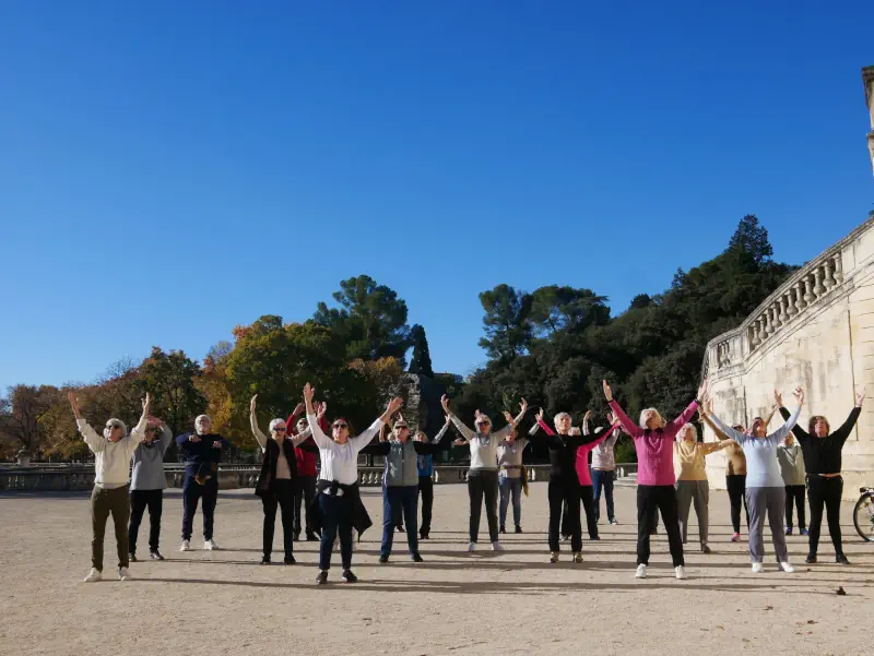 Qi gong aux Jardins de la Fontaines Nîmes