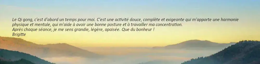 Témoignage pratiquant de Tai chi